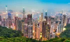 Szczyt Wiktorii - widok na Hongkong