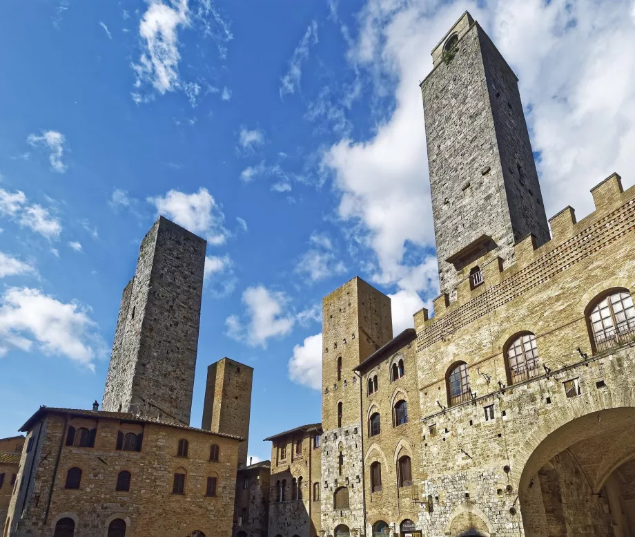 Wieże w San Gimignano