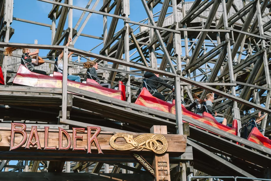 Roller coaster Balder, Lisberg - Göteborg