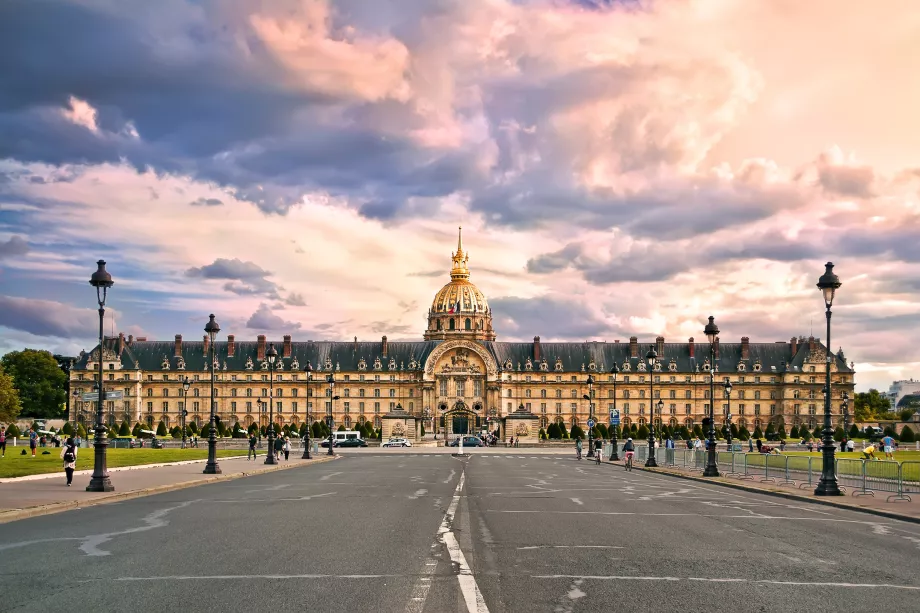 Invalides w Paryżu