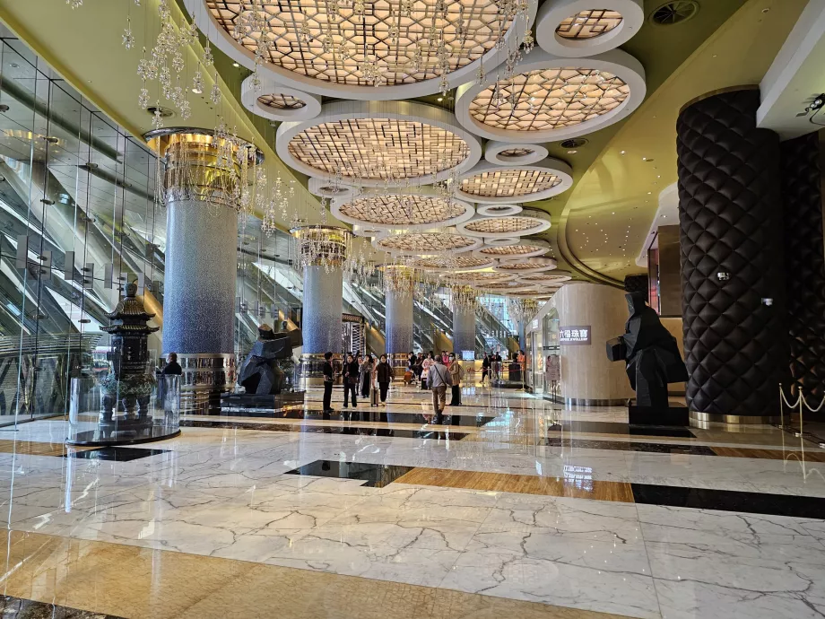 Wnętrze hotelu Grand Lisboa