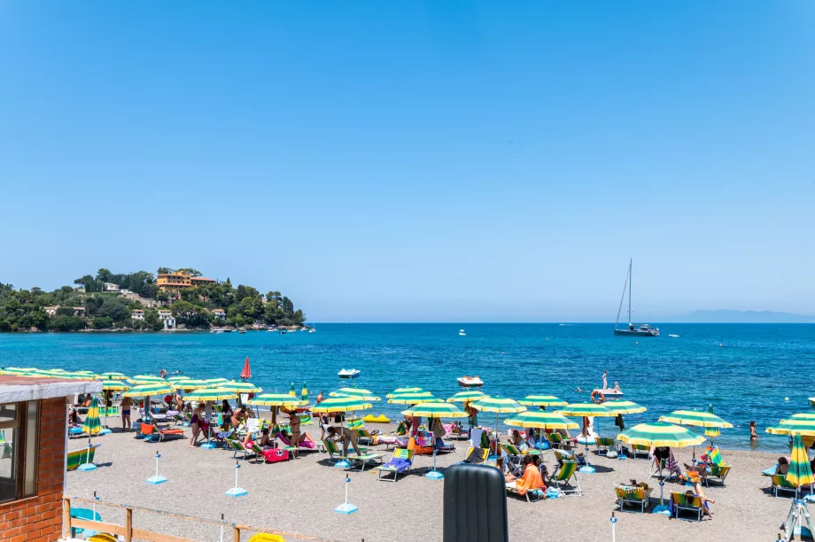 Porto Santo Stefano, plaża