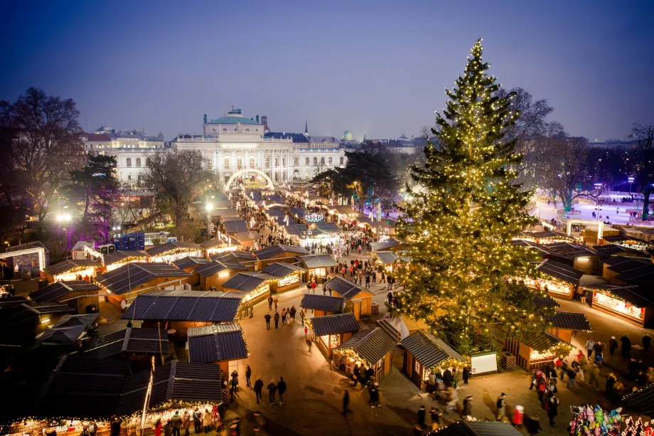 Jarmark bożonarodzeniowy w Wiedniu