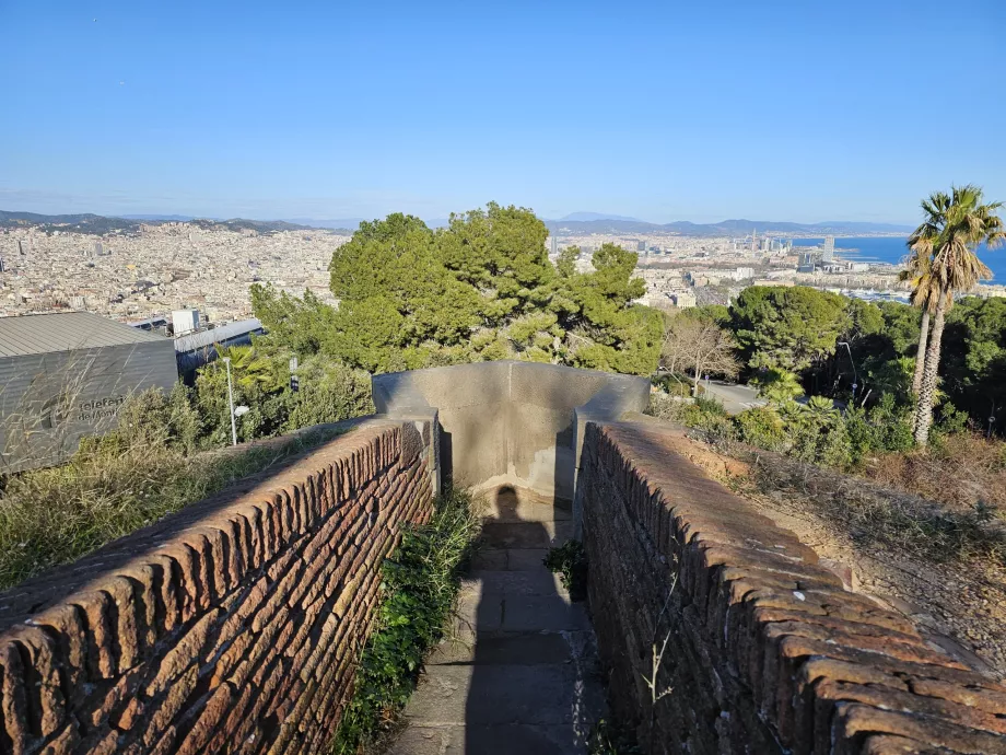 Castell de Montjuic, widok