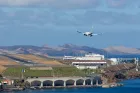 Lądowanie na lotnisku na Maderze