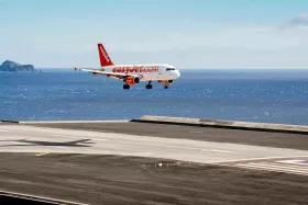 Lotnisko Madera - lądowanie