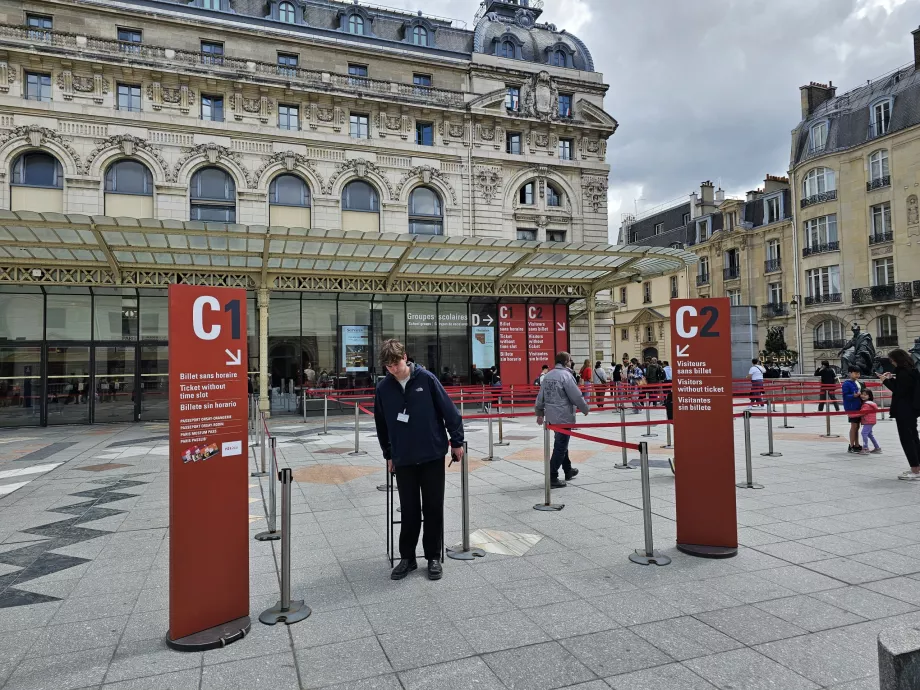 Wejście do Muzeum Orsay