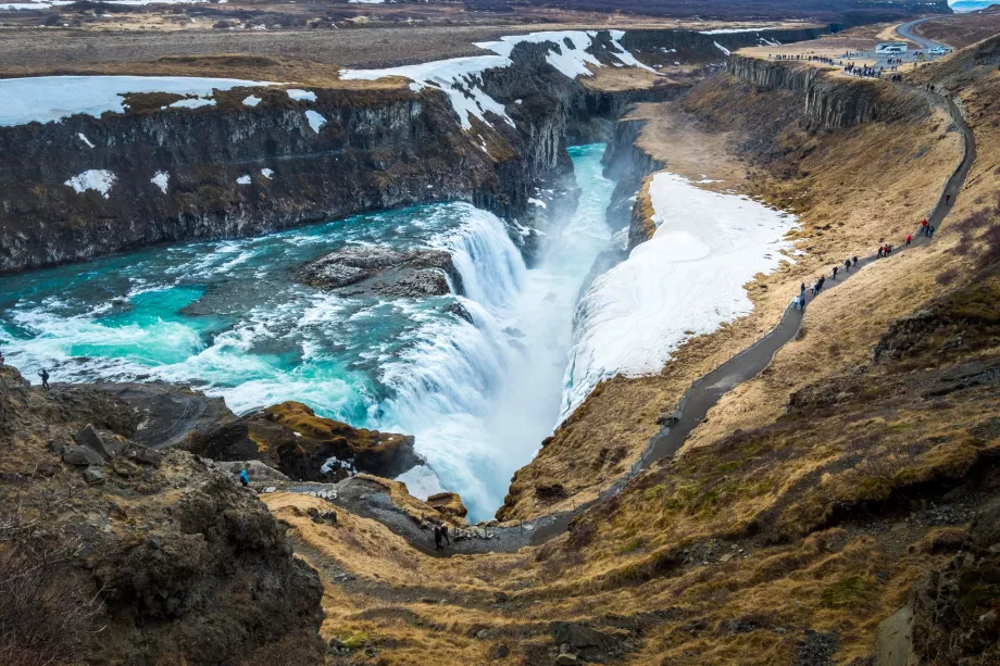 Punkt widokowy Gullfoss