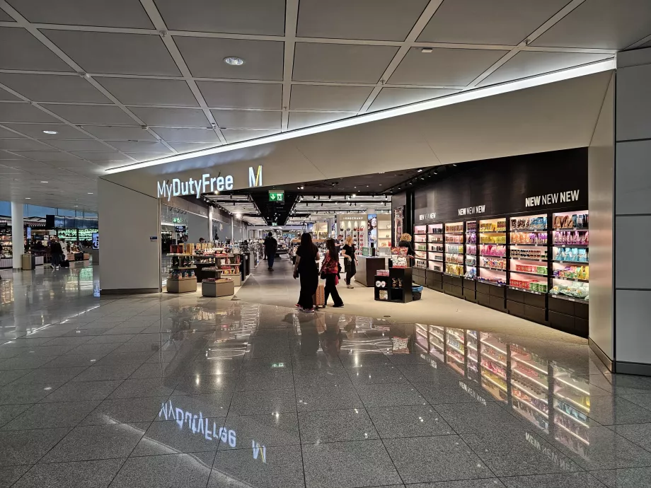 Duty Free, Terminal 2, bramka odlotów K