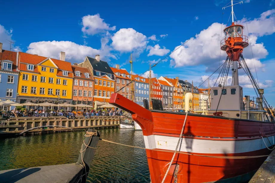 Stare statki Nyhavn