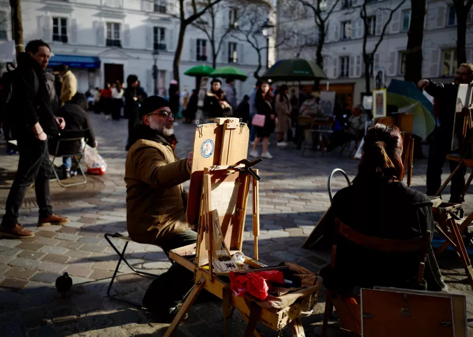 Artyści na Montmartre