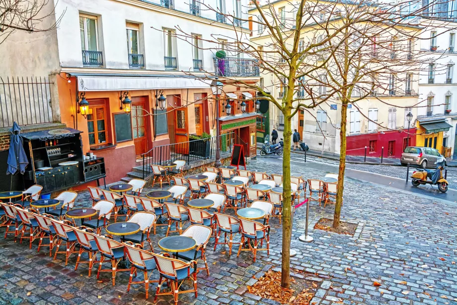 Kawiarnia na Montmartre