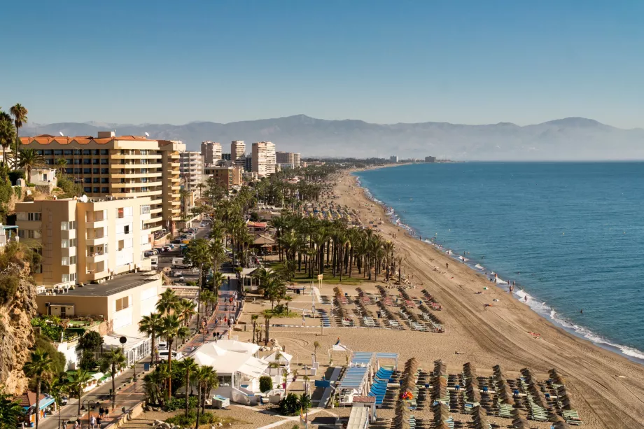 Plaże w Torremolinos