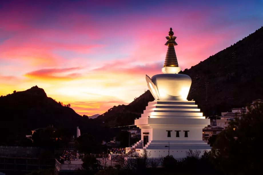 Buddyjska stupa Benalmadena