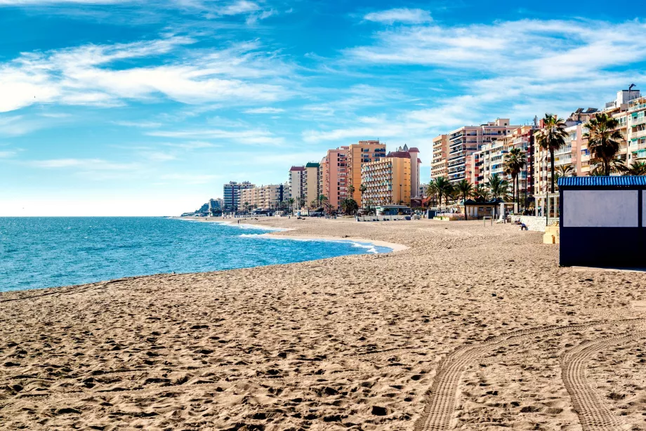 Główna plaża Fuengirola