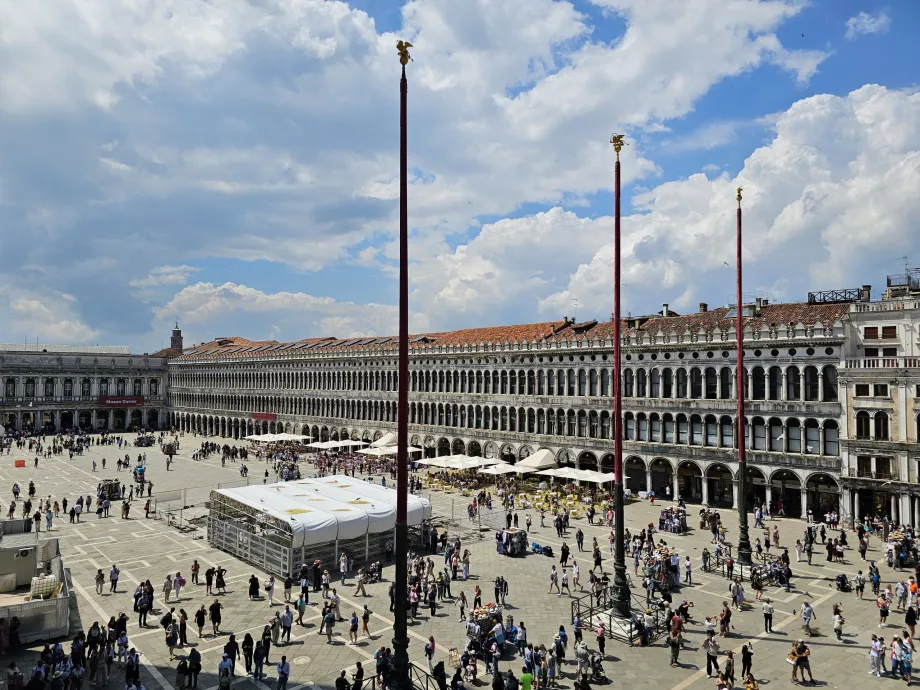 Piazza San Marco, widok z galerii