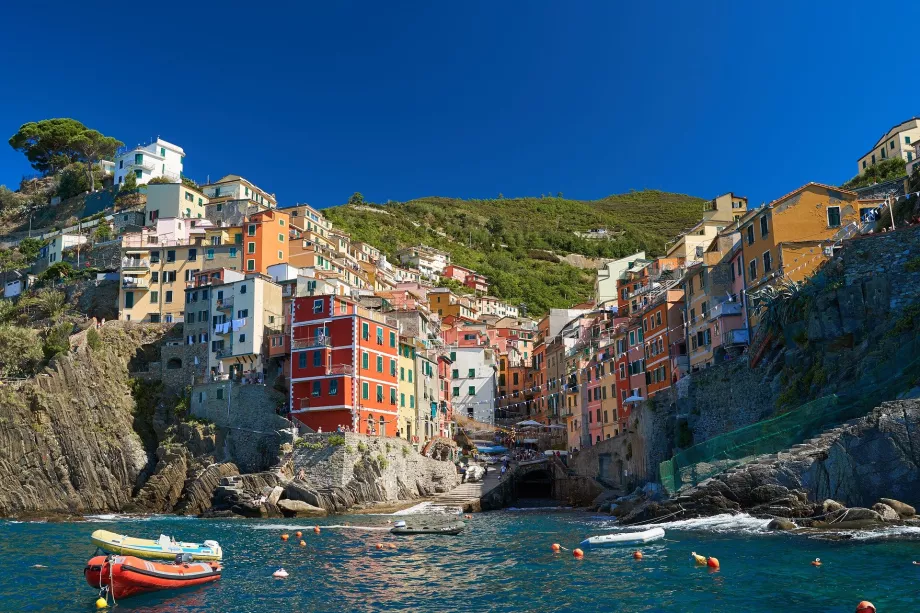 Riomaggiore od strony morza