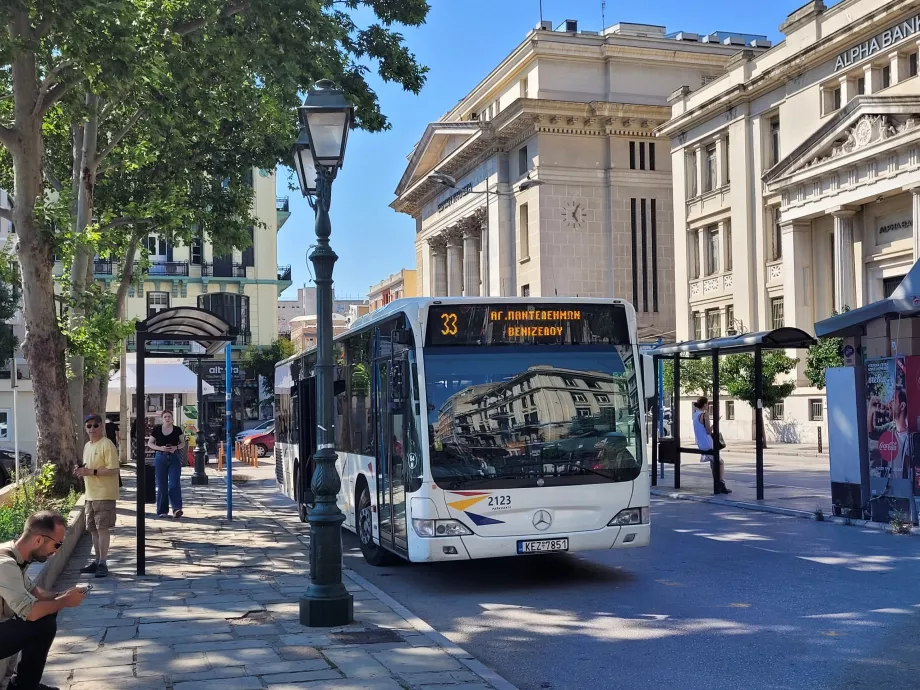 Autobus w Salonikach