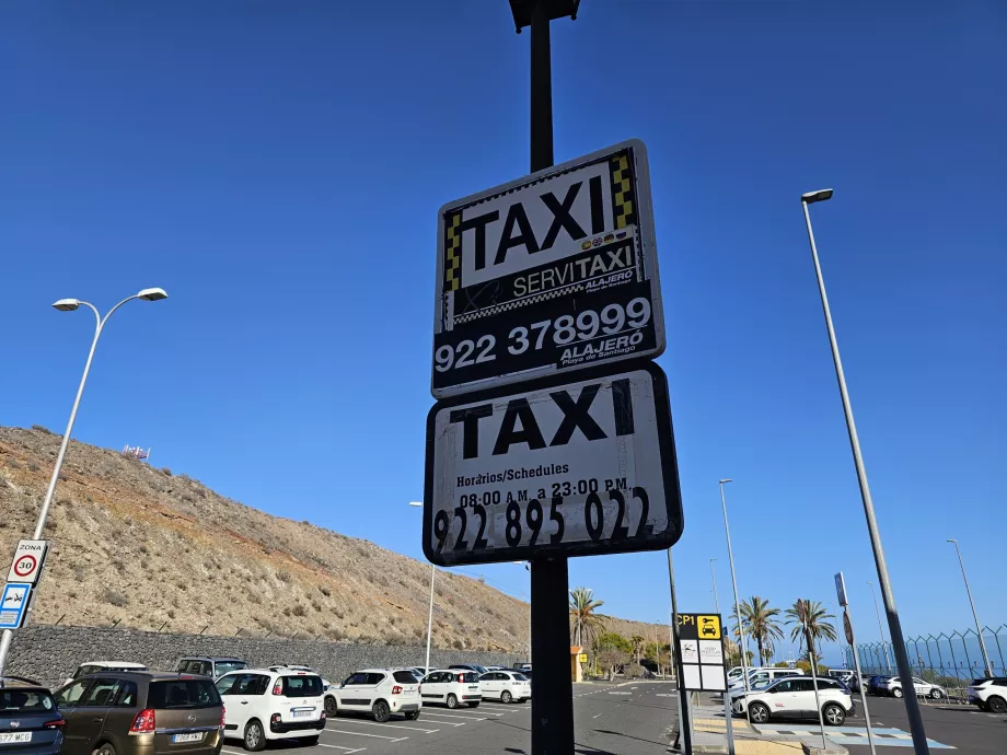 Numery telefonów do Taxi Gomera