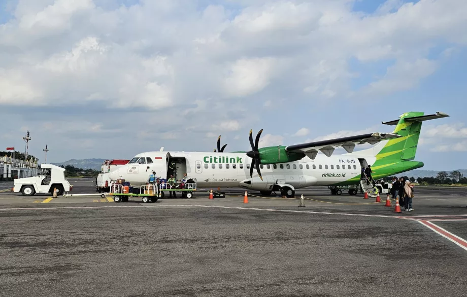 Citilink, ATR72, lotnisko JOG w Yogyakarcie