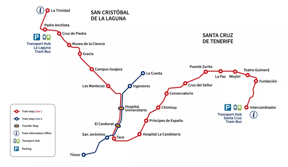 Mapa tramwajowa