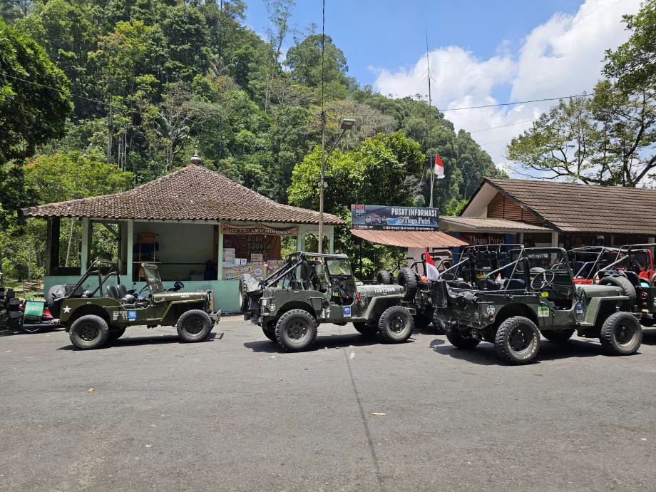 Wycieczka po lawie Merapi