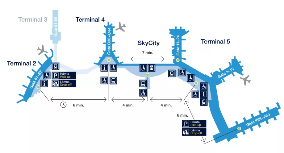 Mapa Arlanda