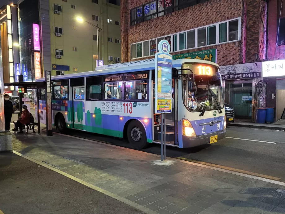 Autobus w Busan