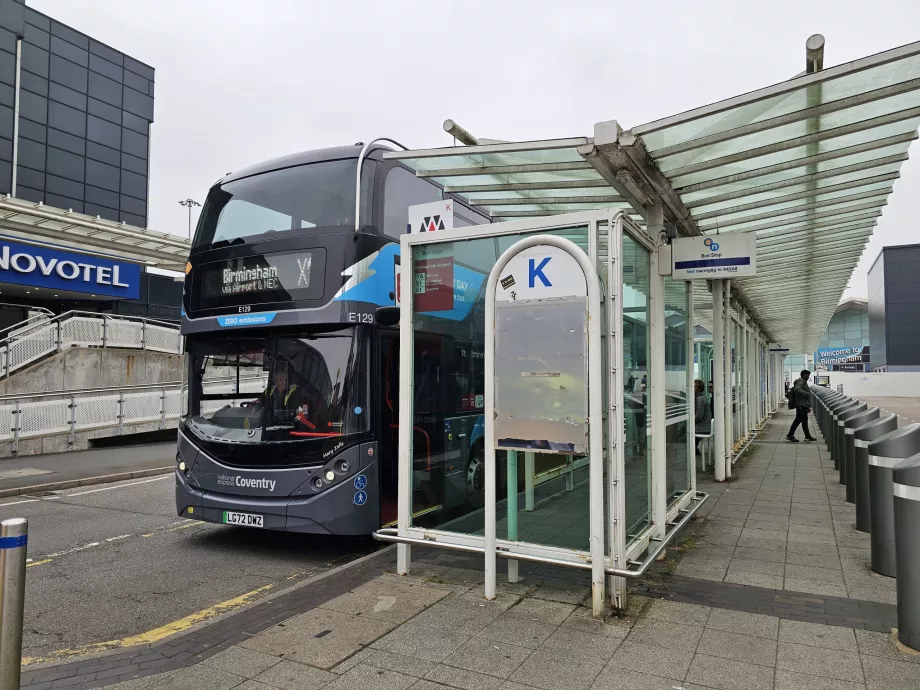 Autobus X1 kierunek centrum