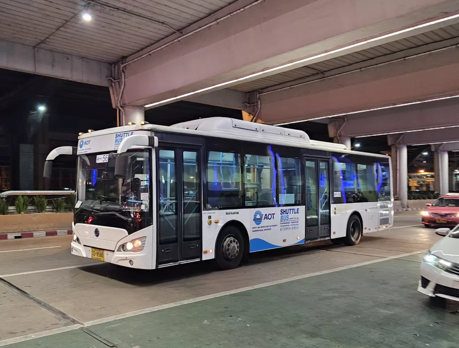 Autobus wahadłowy między lotniskami Don Mueang i Suvarnabhumi