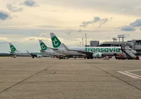 Samolot Transavia, lotnisko Orly