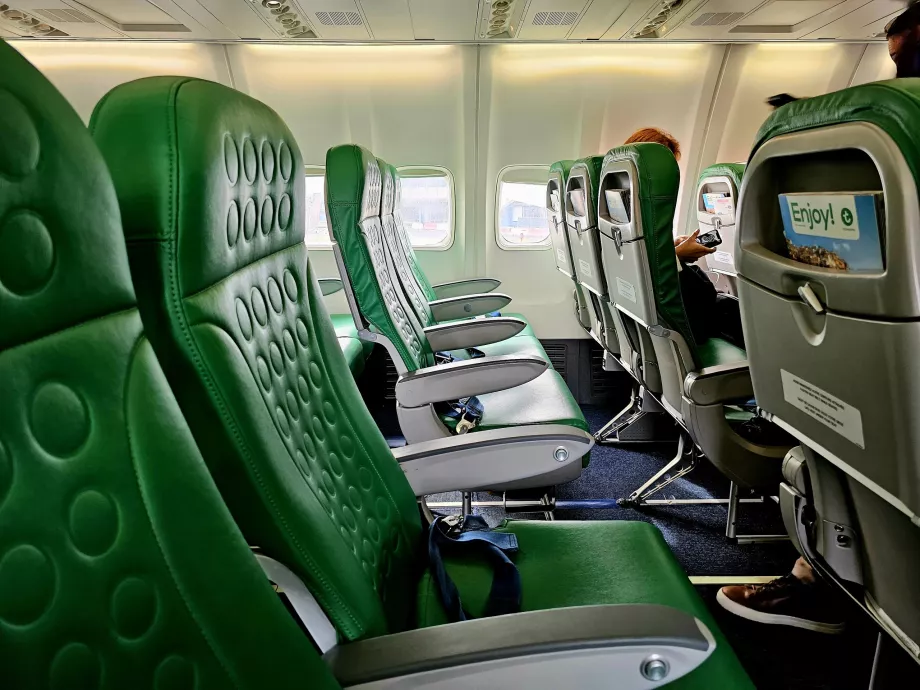 Miejsca w samolotach Transavia