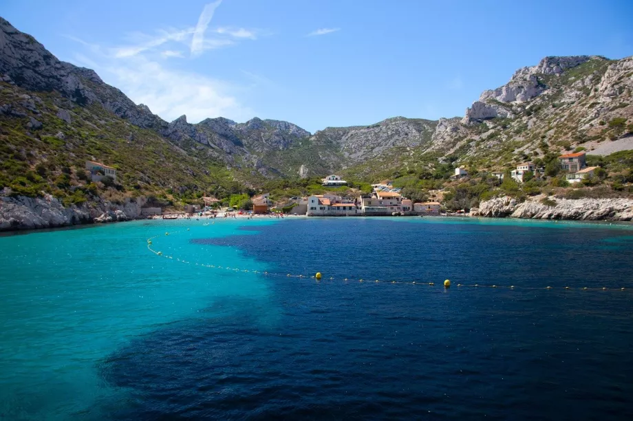 Zatoka w Calanques