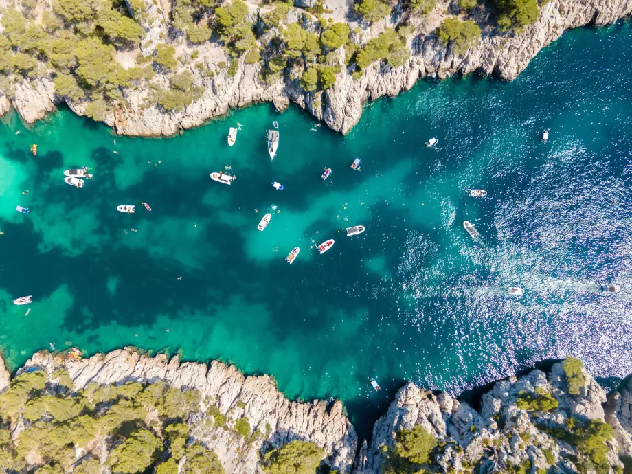 Zatoka w Calanques