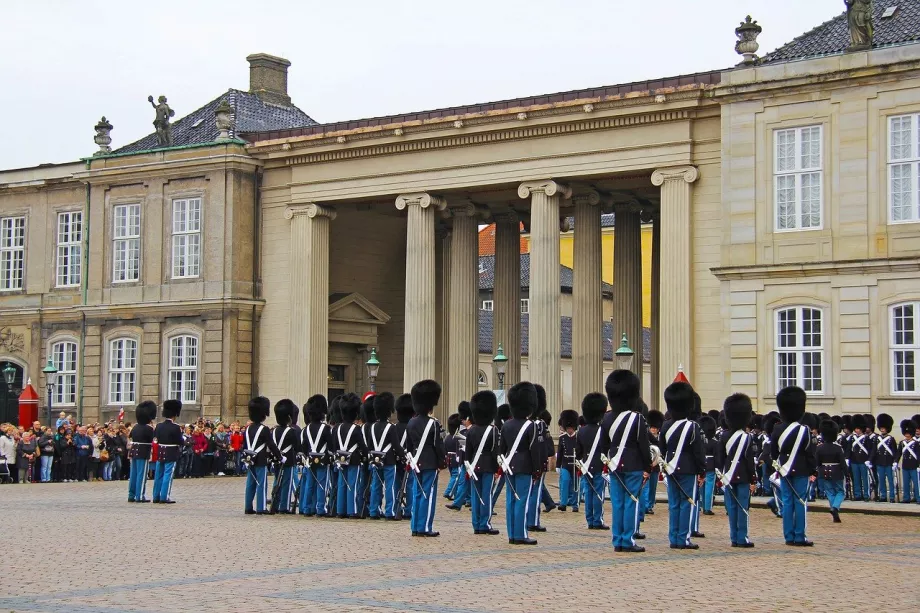 Zmiana warty, Amalienborg