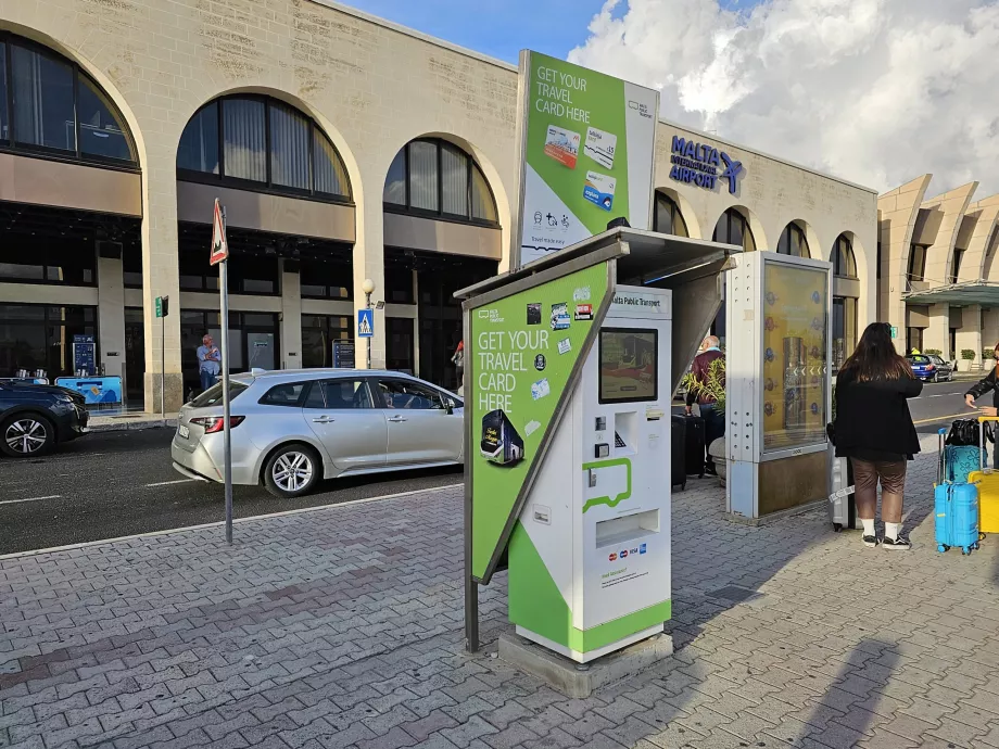 Automat do sprzedaży biletów transportu publicznego