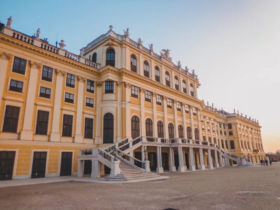 Główne wejście Schönbrunn