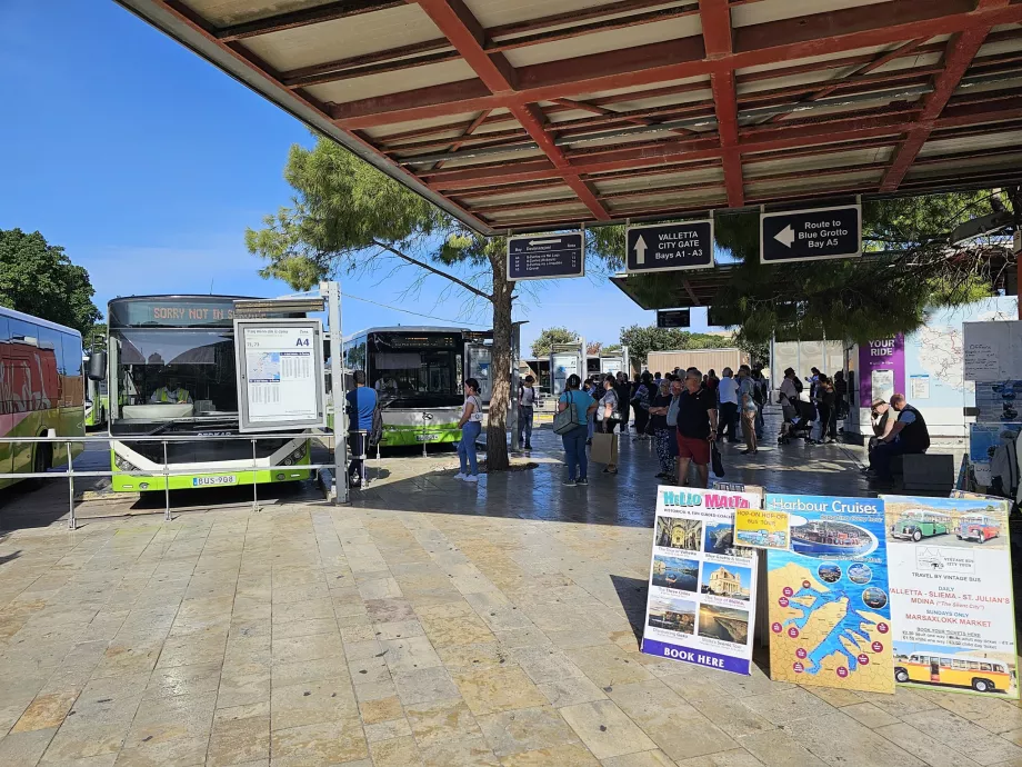 Dworzec autobusowy Valletta