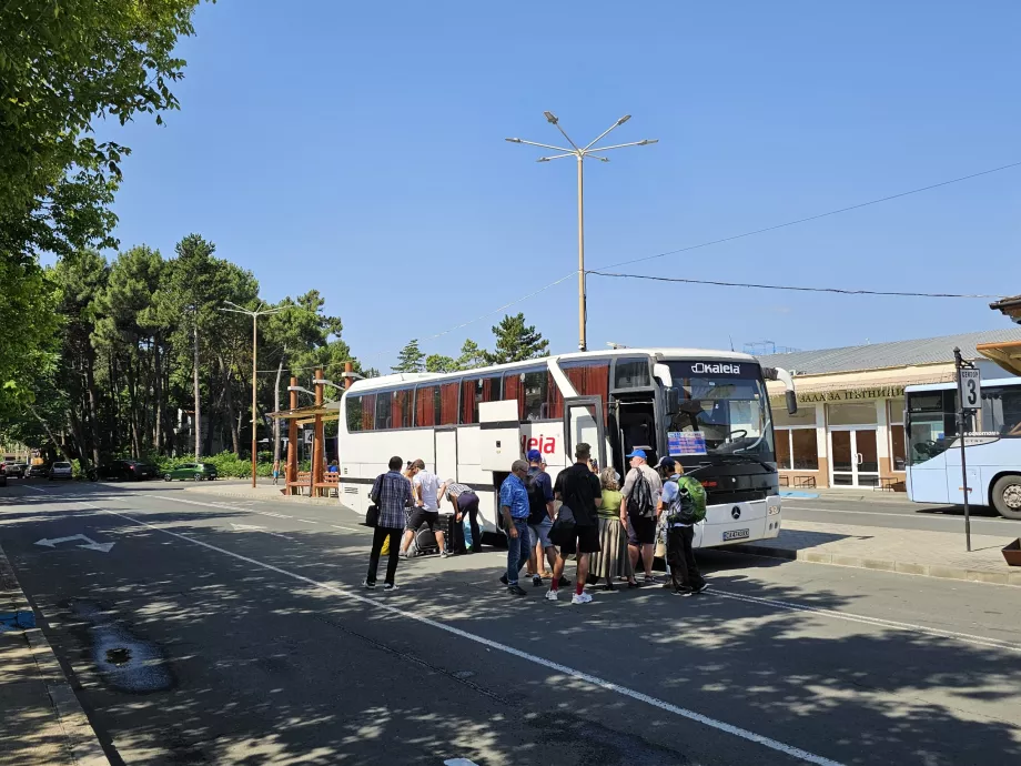 Autobus dalekobieżny kierunek Warna