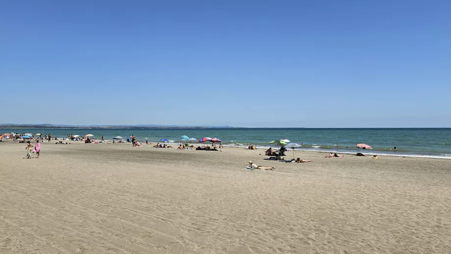 Wolne sektory, plaża w Burgas