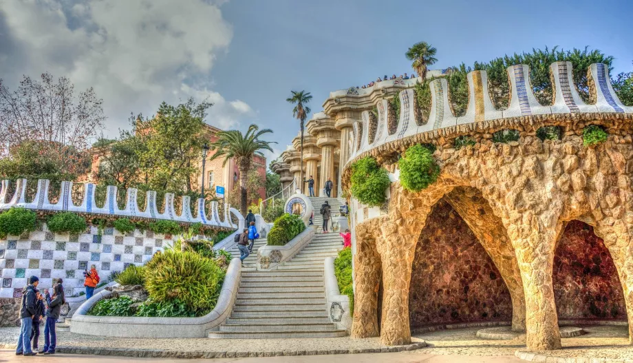 Wejście do Parku Güell