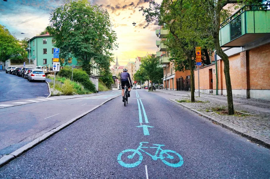 Ścieżki rowerowe w Göteborgu